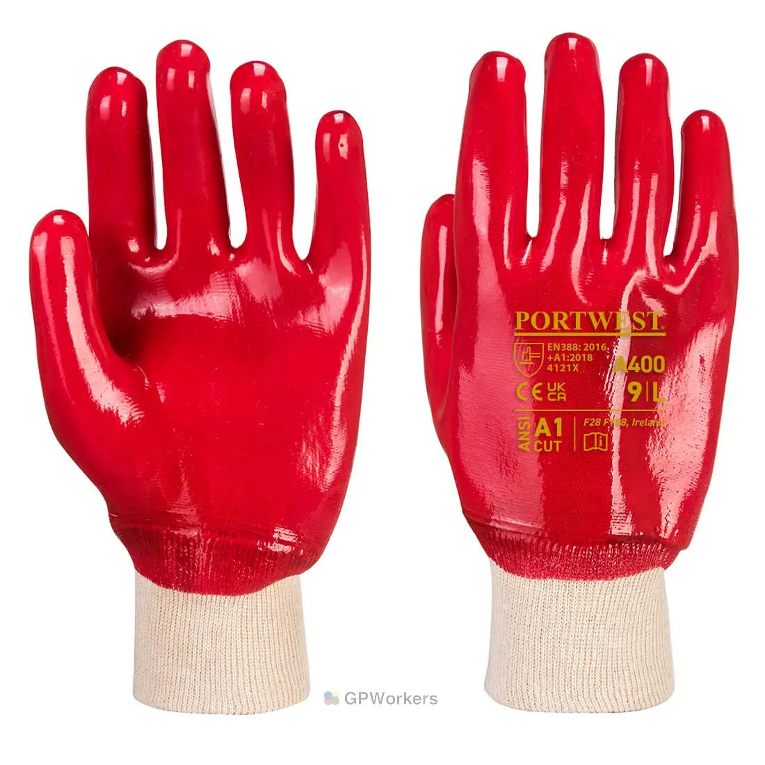 PVC POIGNET TRICOT PORTWEST