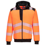 PW3 - SWEAT À CAPUCHE ZIPPÉ HAUTE-VISIBILITÉ PORTWEST