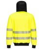 PW3 - SWEAT À CAPUCHE ZIPPÉ HAUTE-VISIBILITÉ PORTWEST
