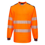 PW3 T-SHIRT HAUTE VISIBILITÉ ML PORTWEST