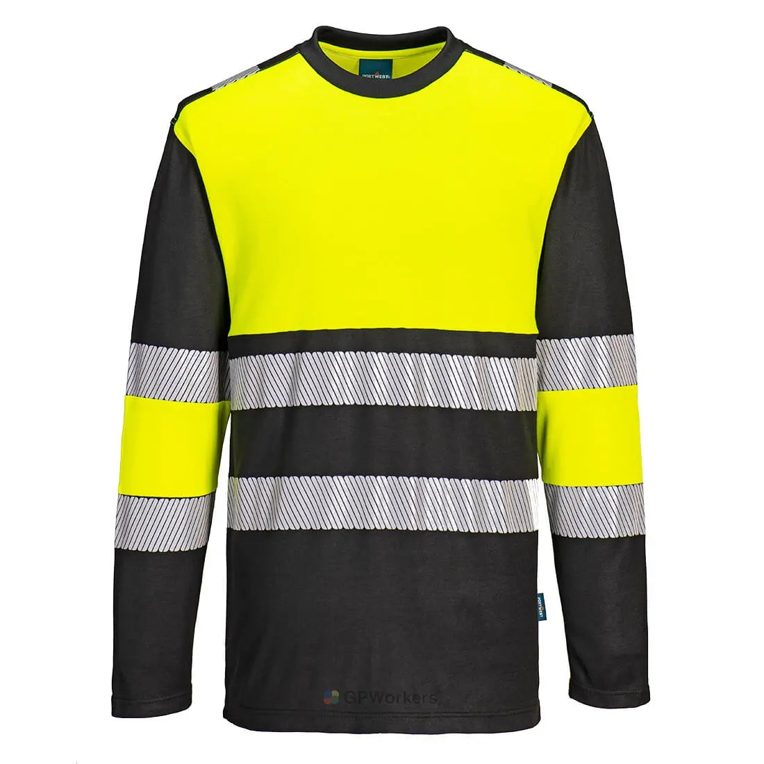PW3 T-SHIRT HI-VIS CLASSE 1 L/S