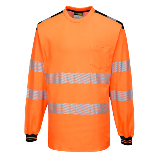 PW3 T-SHIRT HAUTE VISIBILITÉ ML PORTWEST