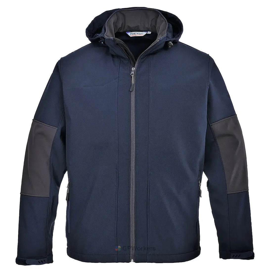SOFTSHELL AVEC CAPUCHE (3 COUCHES) PORTWEST