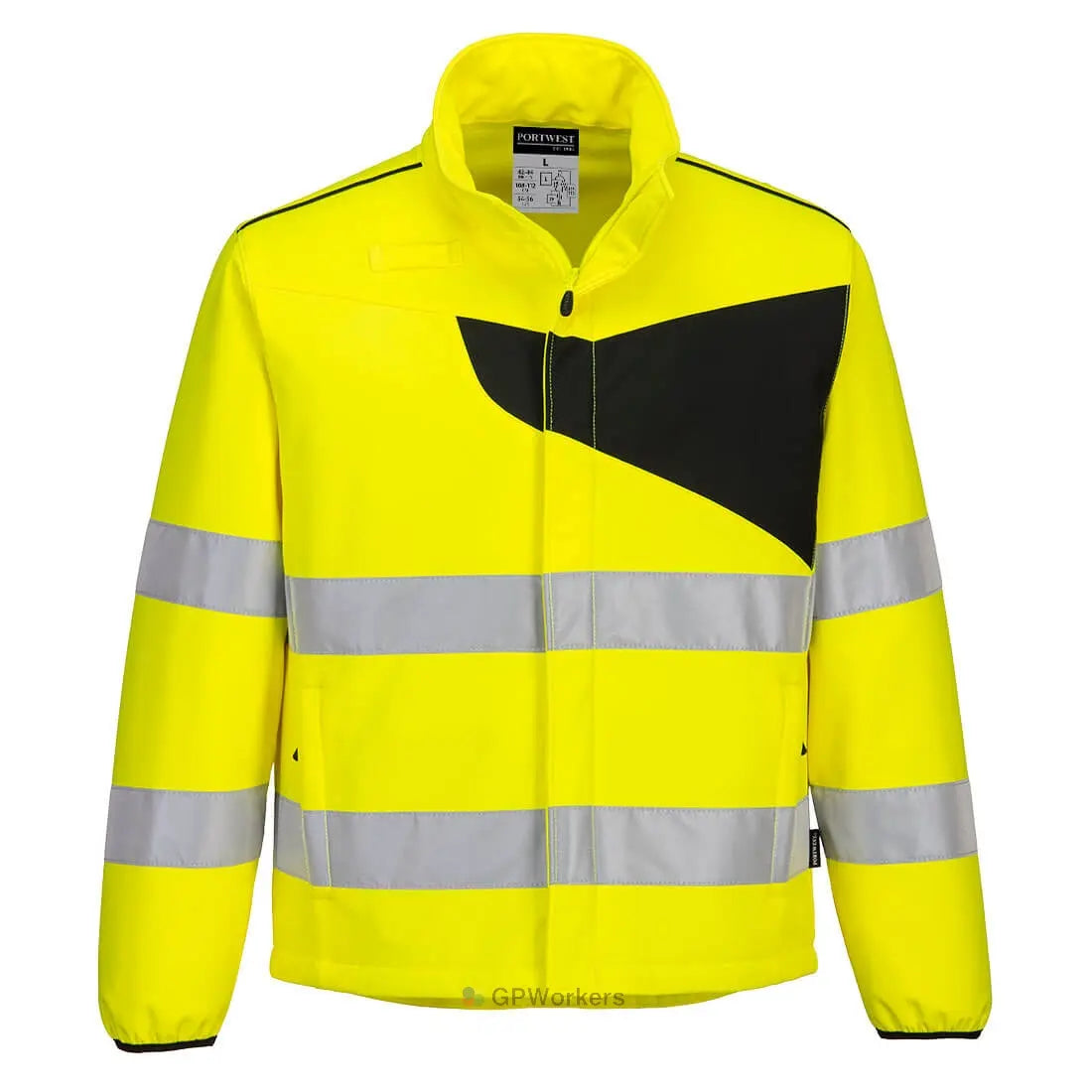 SOFTSHELL HAUTE-VISIBILITÉ PW2 (2C) PORTWEST