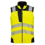 SOFTSHELL SANS MANCHES HI-VIS (3 COUCHES) PORTWEST