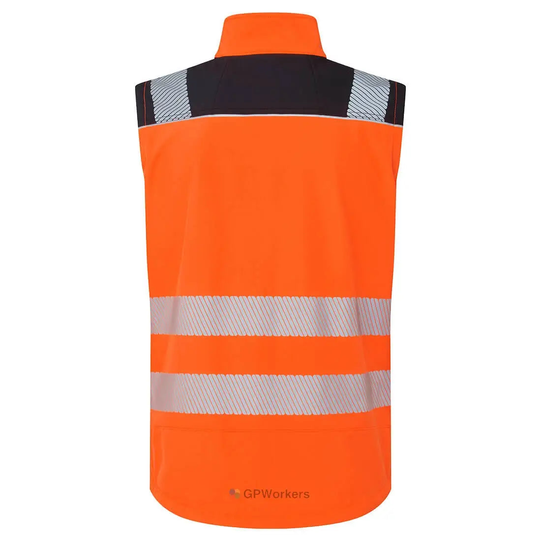 SOFTSHELL SANS MANCHES HI-VIS (3 COUCHES) PORTWEST