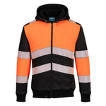SWEAT À CAPUCHE D'HIVER ZIPPÉ PW3 CLASS 1 PORTWEST