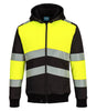 SWEAT À CAPUCHE D'HIVER ZIPPÉ PW3 CLASS 1 PORTWEST