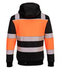 SWEAT À CAPUCHE D'HIVER ZIPPÉ PW3 CLASS 1 PORTWEST