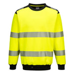 SWEAT À COL ROND PW3 HAUTE-VISIBILITÉ PORTWEST