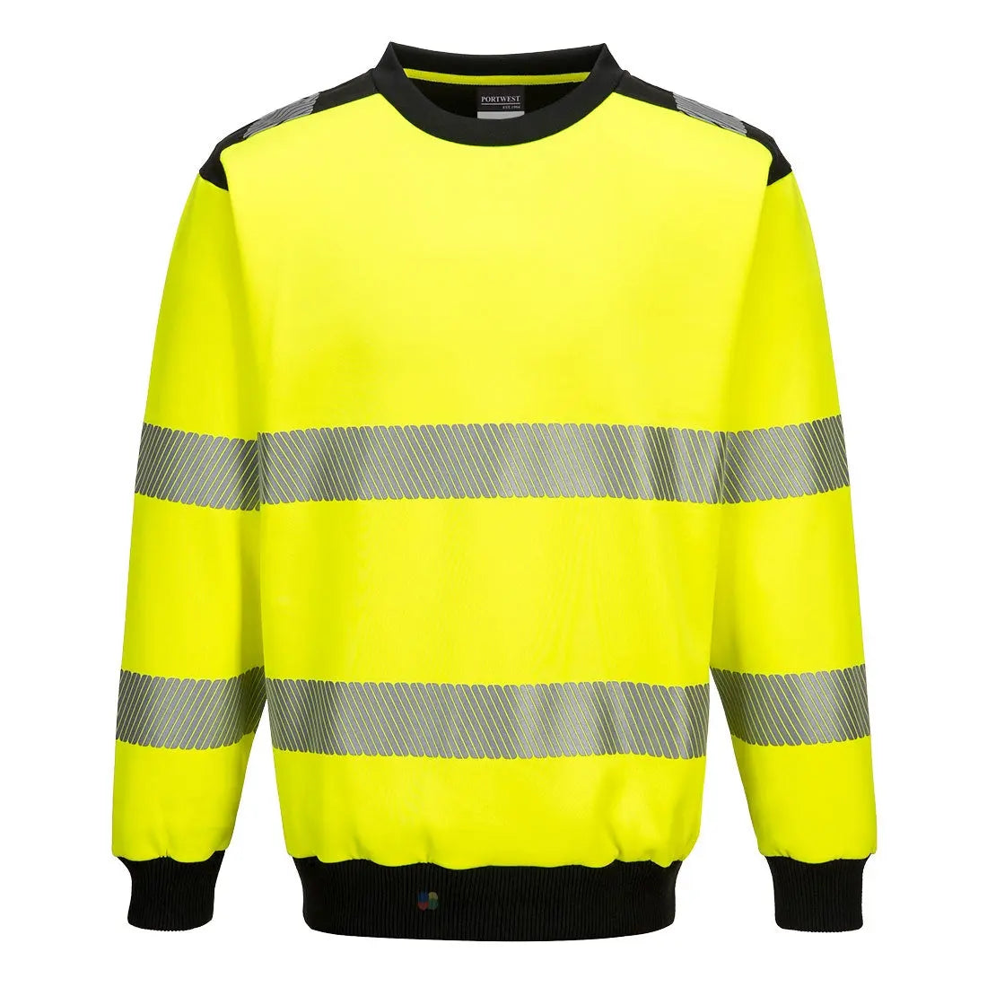 SWEAT À COL ROND PW3 HAUTE-VISIBILITÉ PORTWEST