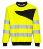 SWEAT-SHIRT HAUTE-VISIBILITÉ À COL ROND PW2 PORTWEST