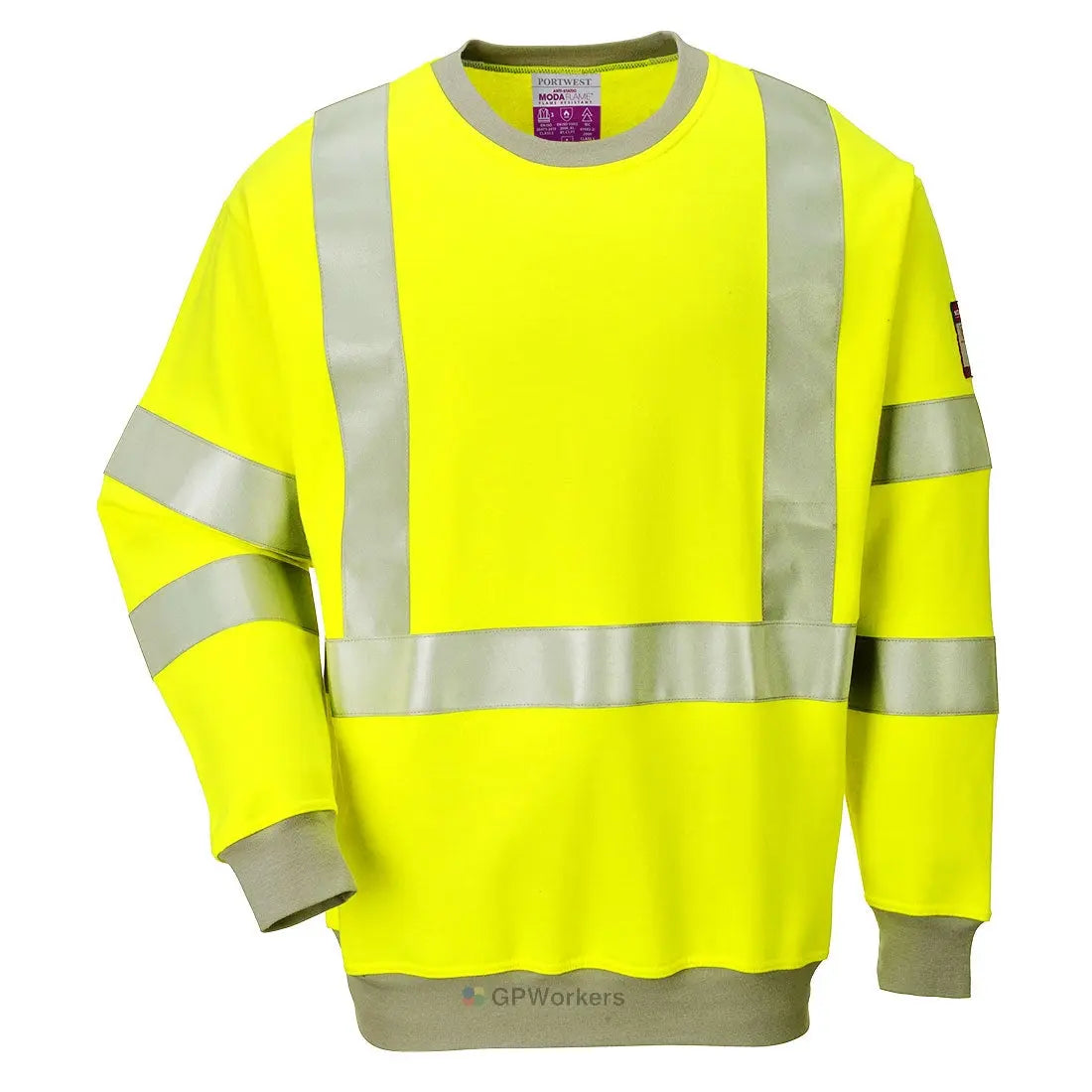SWEATSHIRT MODAFLAME HV PORTWEST