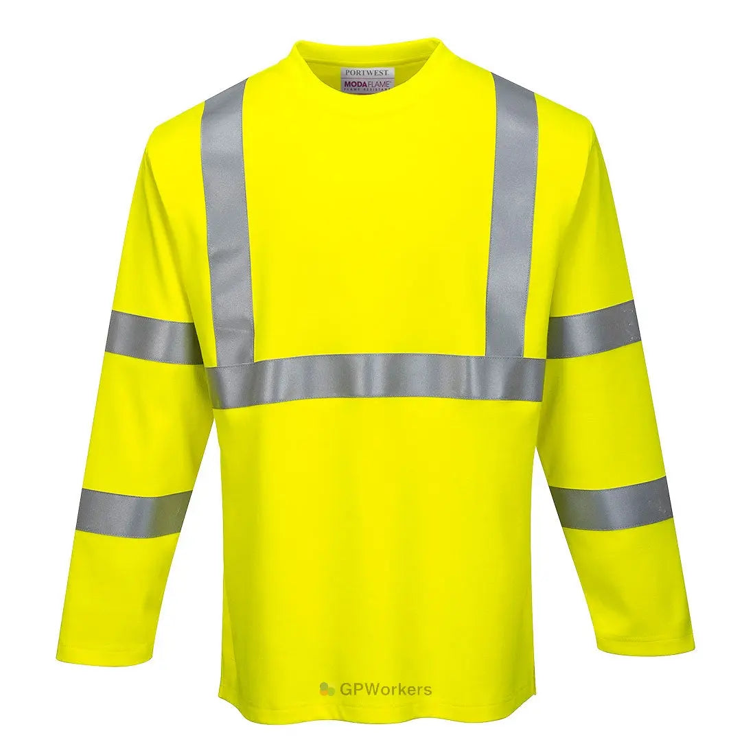 T-SHIRT À MANCHES LONGUES HAUTE VISIBILITÉ FR