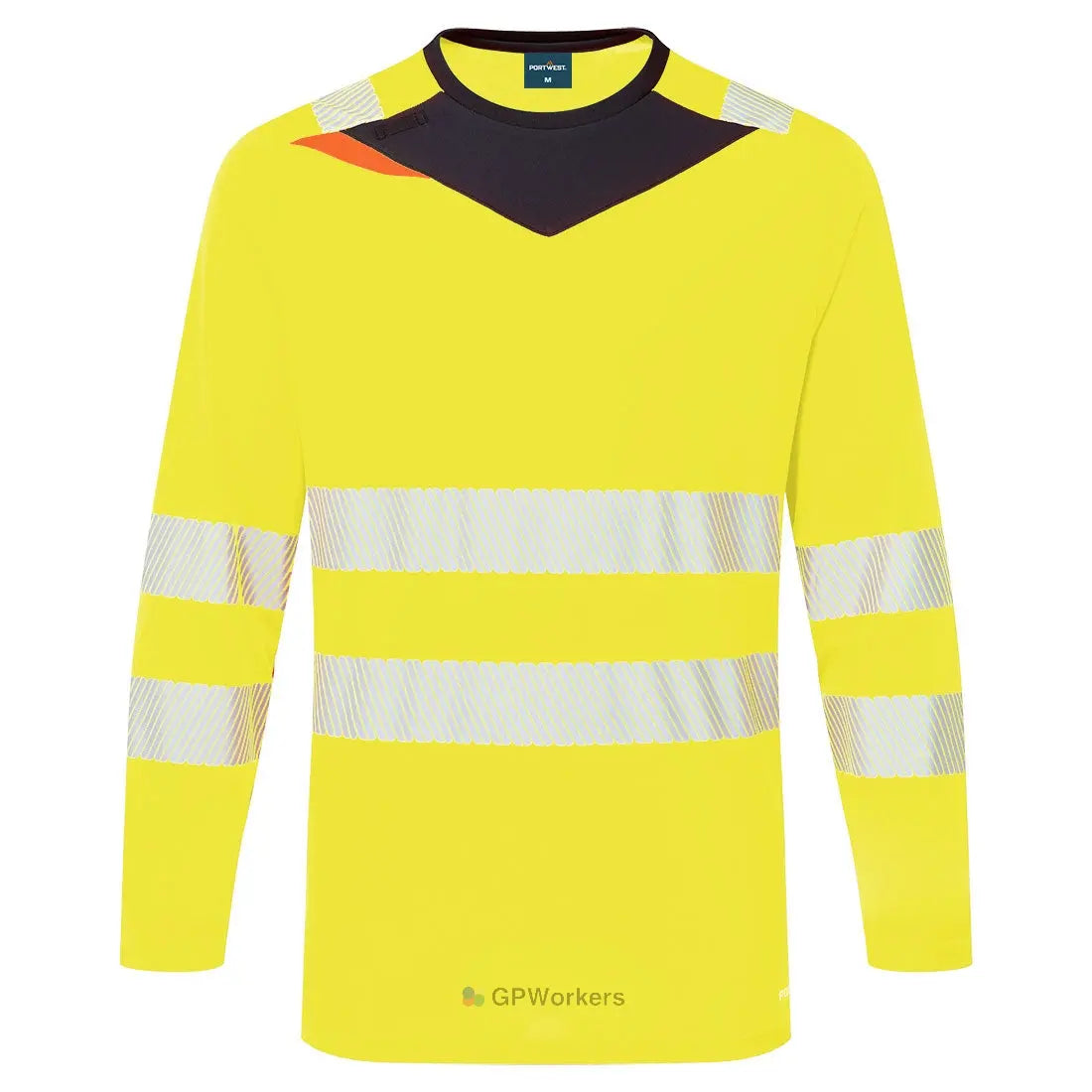 T-SHIRT DX4 HAUTE VISIBILITÉ ML