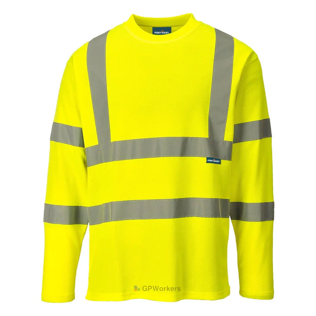 T-SHIRT HI-VIS MANCHES LONGUES PORTWEST