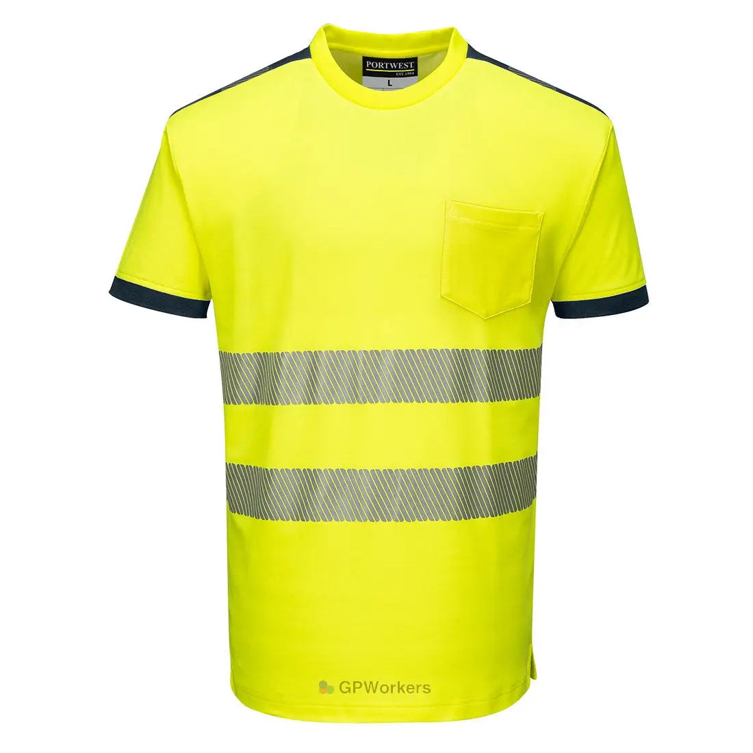 T-SHIRT HV PW3 PORTWEST