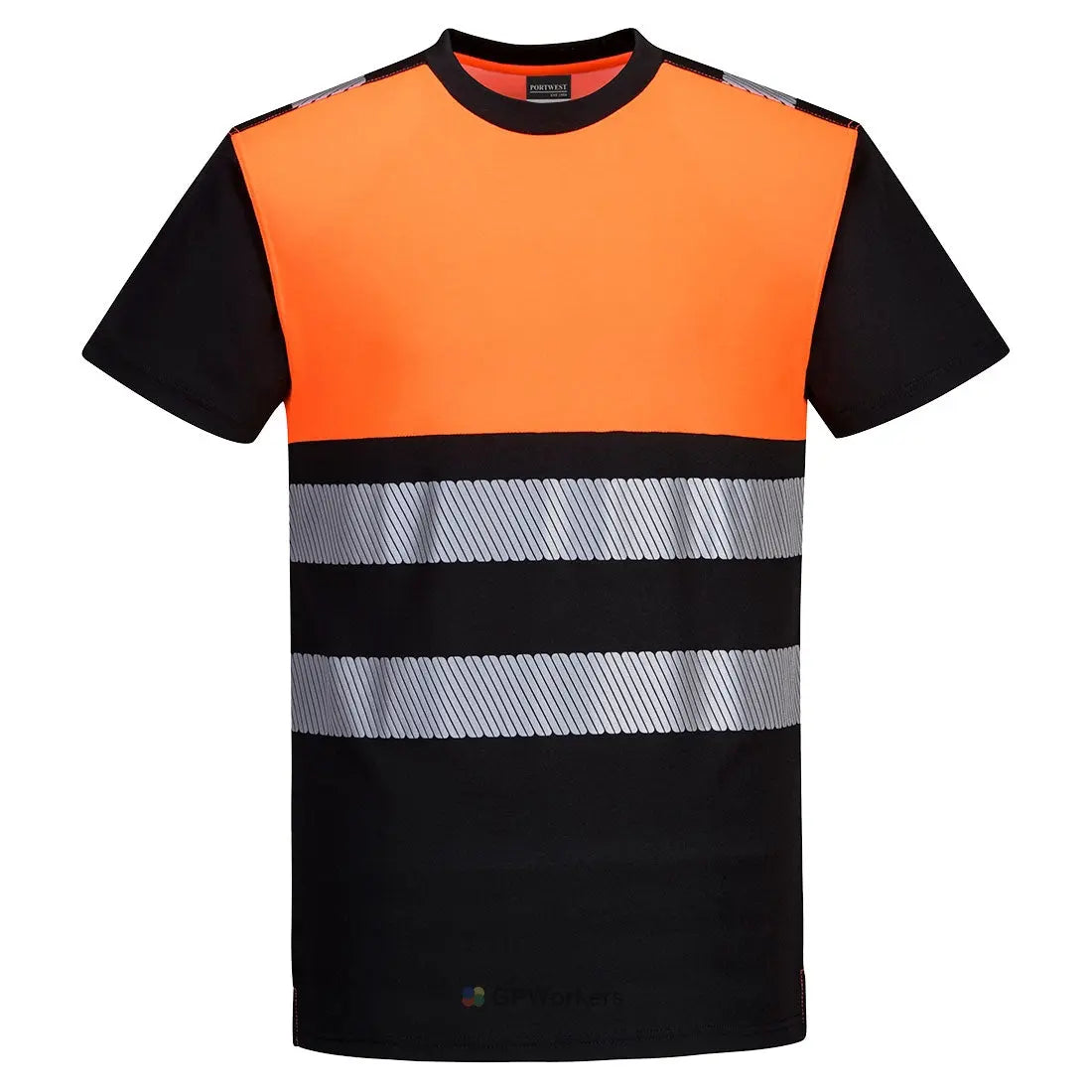 T-SHIRT PW3 HAUTE VISIBILITÉ CLASSE 1 PORTWEST