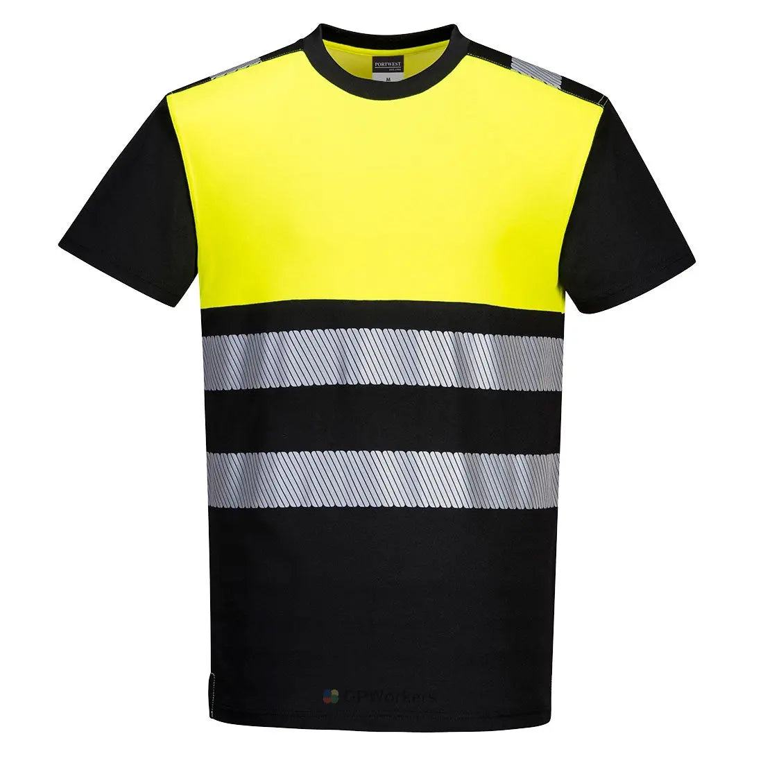 T-SHIRT PW3 HAUTE VISIBILITÉ CLASSE 1 PORTWEST