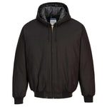 VESTE À CAPUCHE AVEC DOUBLURE EN DUVET DE CANARD PORTWEST