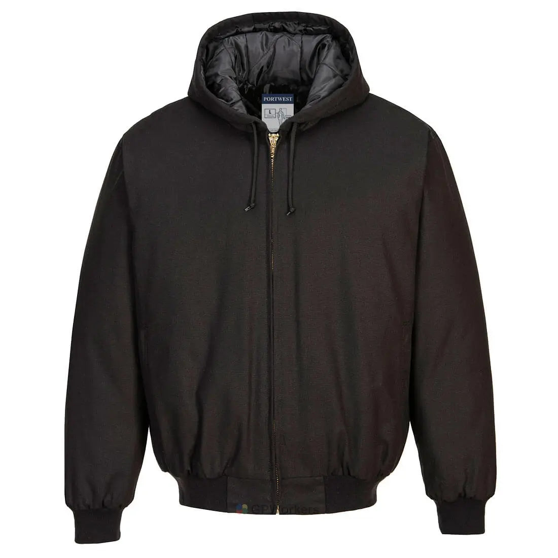 VESTE À CAPUCHE AVEC DOUBLURE EN DUVET DE CANARD