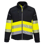 VESTE SOFTSHELL PW3 HAUTE VISIBILITÉ CLASSE 1 PORTWEST